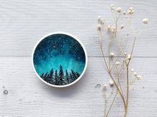 Load image into Gallery viewer, Starry Night Forest Vinyl Sticker