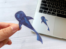 Load image into Gallery viewer, Baby Whale Shark Vinyl Sticker