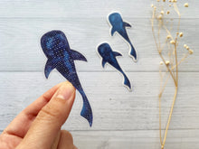 Load image into Gallery viewer, Baby Whale Shark Vinyl Sticker