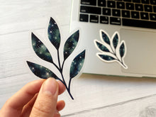 Load image into Gallery viewer, Galaxy Leaves Vinyl Sticker