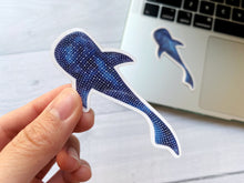 Load image into Gallery viewer, Baby Whale Shark Vinyl Sticker