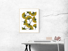 Load image into Gallery viewer, Ginkgo Leaves 1 Art Print