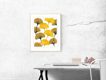 Load image into Gallery viewer, Ginkgo Leaves 3 Art Print