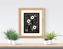 Load image into Gallery viewer, Chrysanthemum Block Printed Art Print

