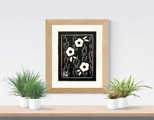 Load image into Gallery viewer, Chrysanthemum Block Printed Art Print