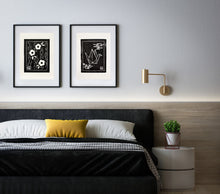 Load image into Gallery viewer, Chrysanthemum Block Printed Art Print