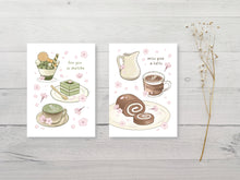 Load image into Gallery viewer, Miss You A Latte Tea Time Treats Greeting Card
