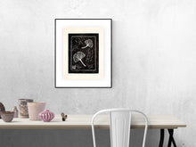 Load image into Gallery viewer, Ginkgo Leaves Block Printed Art Print
