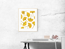 Load image into Gallery viewer, Ginkgo Leaves 4 Art Print
