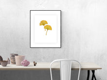 Load image into Gallery viewer, Ginkgo Leaves 5 Art Print