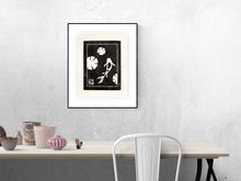 Load image into Gallery viewer, Koi Pond Block Printed Art Print