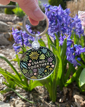 Load image into Gallery viewer, Stand Together Clear Acrylic Keychain