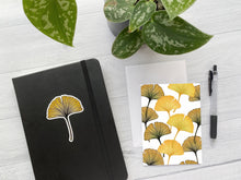 Load image into Gallery viewer, Ginkgo Leaves Mixed Greeting Card Set
