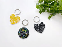 Load image into Gallery viewer, Stand Together Clear Acrylic Keychain