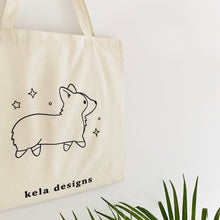 Load image into Gallery viewer, Corgi Tote Bag