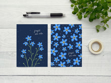 Load image into Gallery viewer, Forget-Me-Nots Blooms Greeting Card