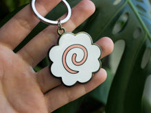 Load image into Gallery viewer, Fishcake Metal Keychain
