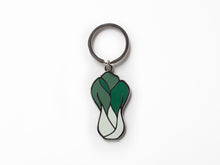 Load image into Gallery viewer, Bok Choy Metal Keychain
