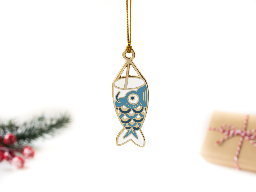 Blue Koinobori Ornament