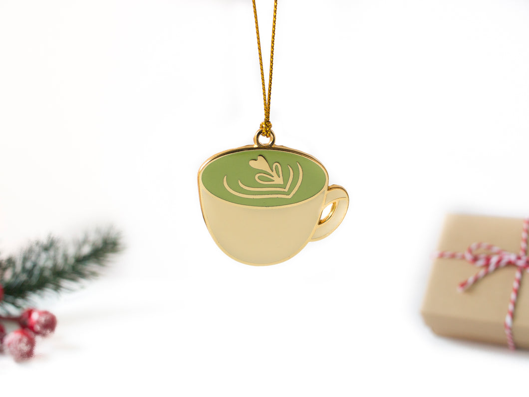 Matcha Latte Ornament