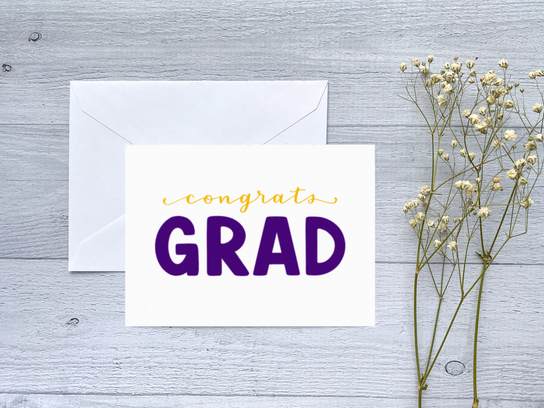 Congrats Grad Greeting Card