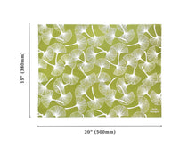 Load image into Gallery viewer, Green Ginkgo Tissue Paper

