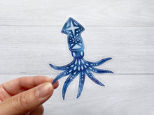 Load image into Gallery viewer, Squid Clear Vinyl Sticker
