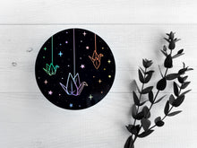 Load image into Gallery viewer, Holographic Cranes &amp; Stars Vinyl Sticker
