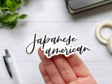 Load image into Gallery viewer, Japanese American Vinyl Sticker
