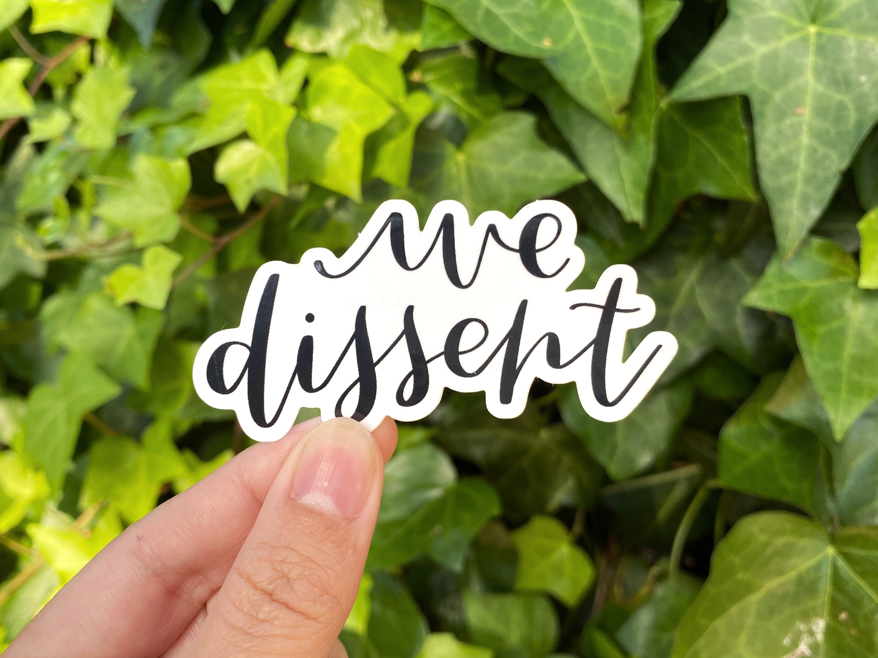 We Dissent Vinyl Sticker – kela designs