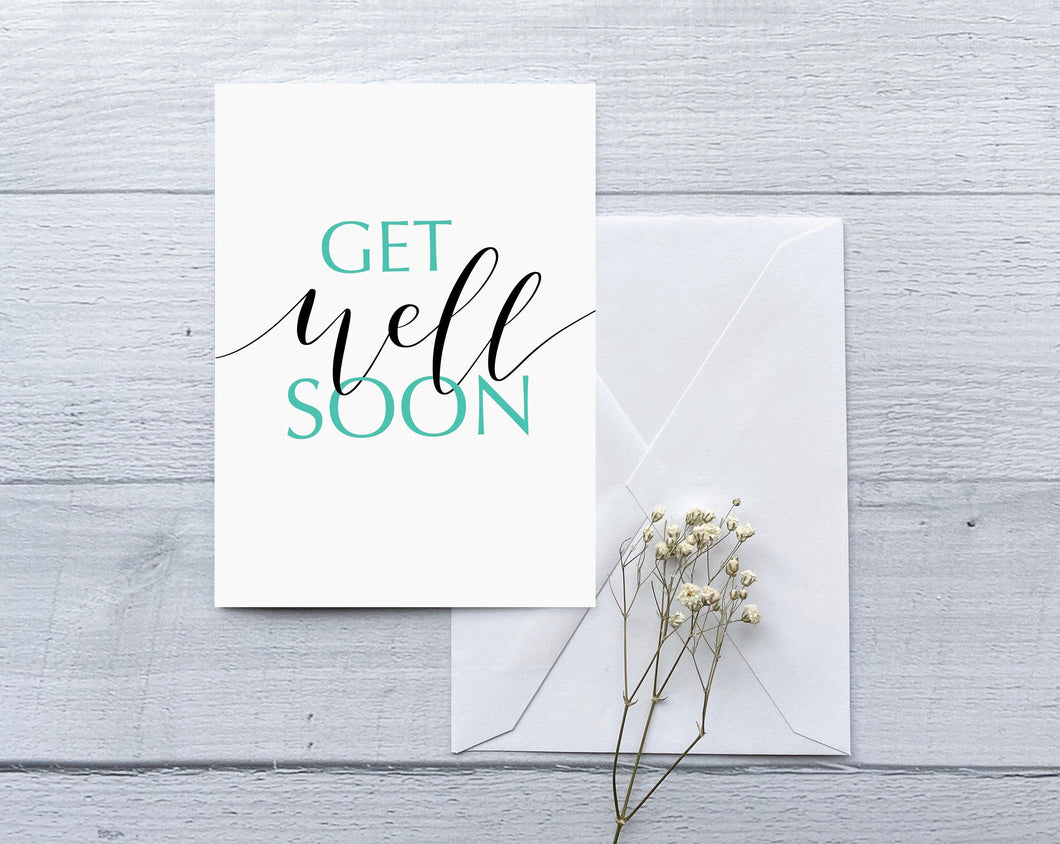 Get Well Soon Greeting Card