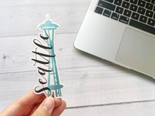 Load image into Gallery viewer, Seattle Space Needle Vinyl Sticker
