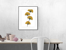 Load image into Gallery viewer, Ginkgo Leaves 2 Art Print
