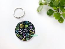 Load image into Gallery viewer, Stand Together Clear Acrylic Keychain
