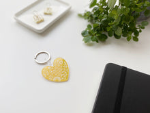 Load image into Gallery viewer, Proudly Asian Clear Acrylic Keychain | Portion of Profits Donated to Stop Asian Hate | Limited Edition Keychain
