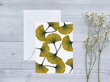 Load image into Gallery viewer, Ginkgo Leaves Mixed Greeting Card Set
